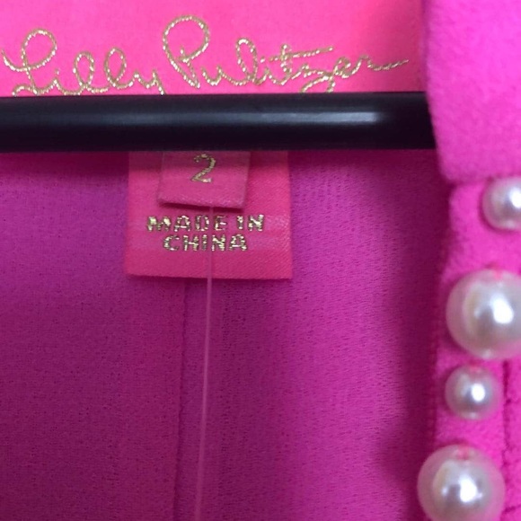 NWT Lilly Pulitzer pink dress - Picture 3 of 9